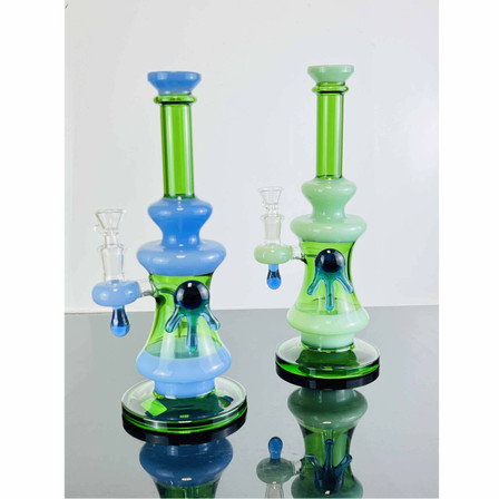 GLASS WATERPIPE 11" INCHES - ASSORTED - PRICE PER PIECE GLASS WATERPIPE 11" INCHES - ASSORTED - PRICE PER PIECE