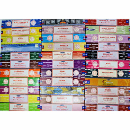 SATYA NAG CHAMPA INCENSE - 15 GRAMS X 12 BOX
