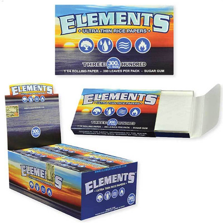 ELEMENTS ULTRA PAPER 300X  -1 1/4 - 20 PACKS PER BOX