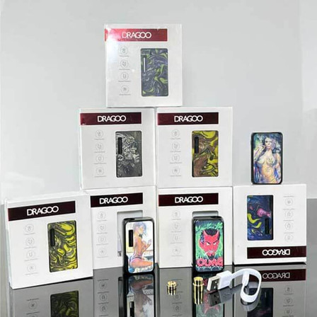 VAPMOD DRAGOO RESIN 650mAH BATTERY - 510 - ASSORTED DESIGN VAPMOD DRAGOO RESIN 650mAH BATTERY - 510 - ASSORTED DESIGN