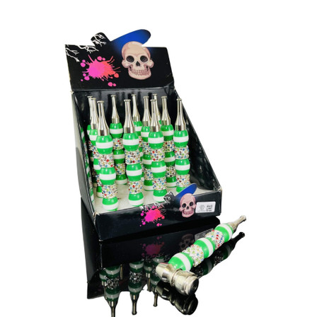 FANCY HANDPIPE METAL - 12 HANDPIPES PER DISPLAY FANCY HANDPIPE METAL - 12 HANDPIPES PER DISPLAY