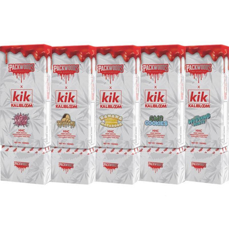 Packwoods Kik - HHC - Disposable - 1ml Packwoods Kik - HHC - Disposable - 1ml