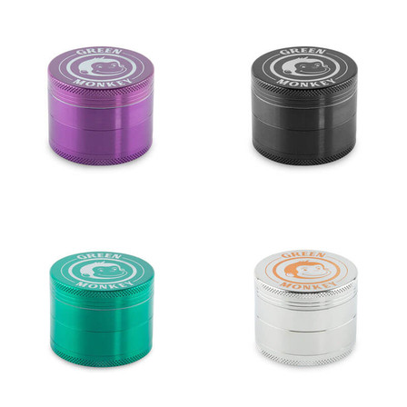 GRINDER GREEN MONKEY CAPUCHIN - 55MM - 4 PARTS GRINDER GREEN MONKEY CAPUCHIN - 55MM - 4 PARTS