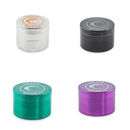 GRINDER GREEN MONKEY CAPUCHIN - 63MM - 4 PARTS 