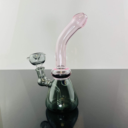 WATERPIPE 8" INCH - BENT NECK BOTTLE CAP WATERPIPE 8" INCH - BENT NECK BOTTLE CAP