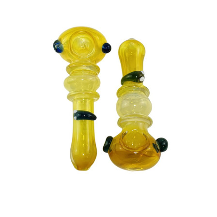 HANDPIPE 5"INCH - SILVER FUMED - ASSORTED HANDPIPE 5"INCH - SILVER FUMED - ASSORTED
