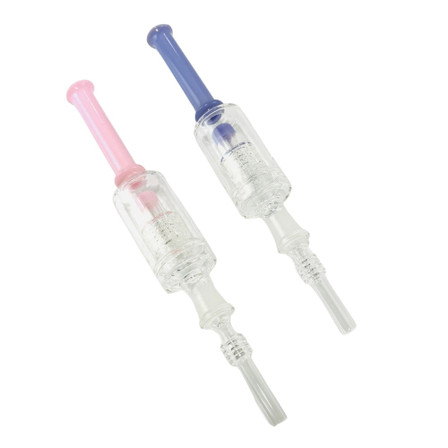 Nectar Collector With Matrix And Nail - Assorted Colors - Price Per Piece Nectar Collector With Matrix And Nail - Assorted Colors - Price Per Piece