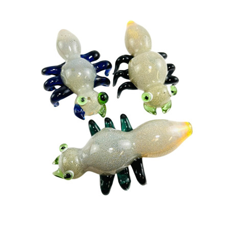  Handpipe 6" Inch - Fancy Ant - Assorted - Price Per Piece