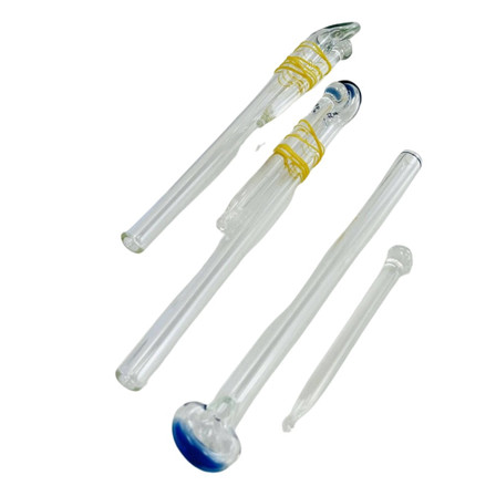 Glass Spoon With Dabber - 3 Counts Per Pack Glass Spoon With Dabber - 3 Counts Per Pack
