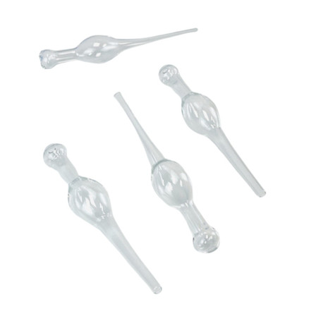 GLASS BULB STRAW - 5.5" INCHES - 4 PER PACK GLASS BULB STRAW - 5.5" INCHES - 4 PER PACK
