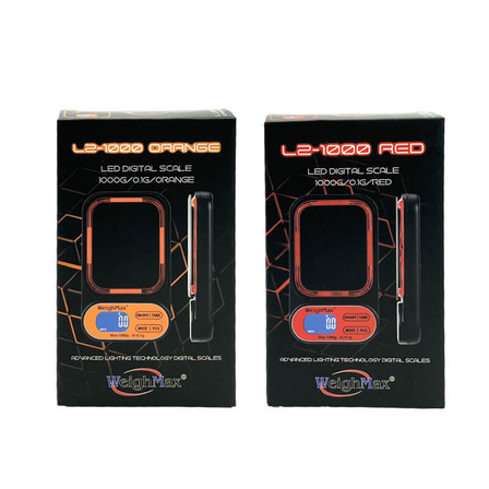 WEIGHMAX L2 LED DIGITAL SCALE - 1000G x 0.1G WEIGHMAX L2 LED DIGITAL SCALE - 1000G x 0.1G