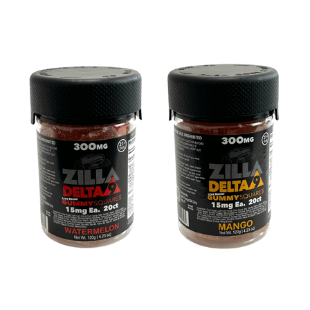 ZILLA LIVE RESIN DELTA 9 GUMMIES 300MG 20 CT ZILLA LIVE RESIN DELTA 9 GUMMIES 300MG 20 CT