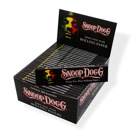 SNOOP DOGG ROLLING PAPERS KING SIZE - 50 PACK PER BOX
