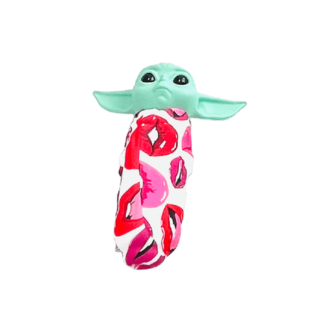 HANDPIPE SILICONE YODA WITH BOWL & DABBER - ASSORTED DESIGNS - 4 INCH HANDPIPE SILICONE YODA WITH BOWL & DABBER - ASSORTED DESIGNS - 4 INCH