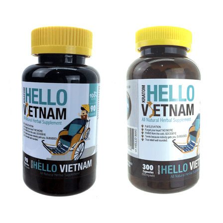 BUMBLE BEE HELLO VIETNAM KRATOM JAR - CAPSULES BUMBLE BEE HELLO VIETNAM KRATOM JAR - CAPSULES