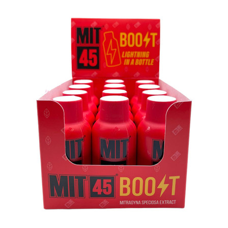 Mit 45 Boost Shot 2oz - Lightning In A Bottle - 12 Counts Per Box Mit 45 Boost Shot 2oz - Lightning In A Bottle - 12 Counts Per Box