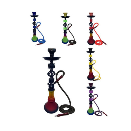 ZEBRA HOOKAH RIMON - 22 INCH - 1 HOSE - ASSORTED COLORS ZEBRA HOOKAH RIMON - 22 INCH - 1 HOSE - ASSORTED COLORS