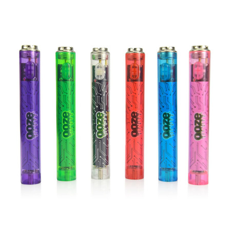 OOZE - SLIM CLEAR - 400 mah PER PACK - ULTRA PURPLE