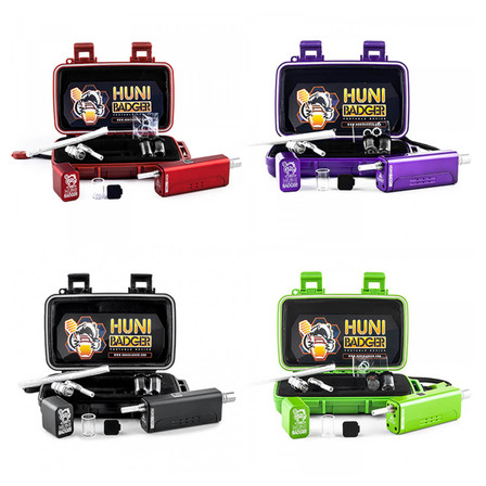 HUNI BADGER PORTABLE DEVICE VAPORIZER KIT HUNI BADGER PORTABLE DEVICE VAPORIZER KIT