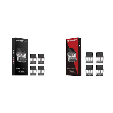 VAPORESSO XROS SERIES MESH POD CARTRIDGE - 4 PIECES PER PACK VAPORESSO XROS SERIES MESH POD CARTRIDGE - 4 PIECES PER PACK