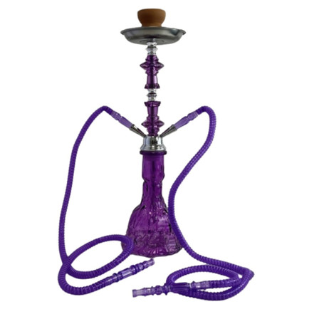 ZEBRA - HOOKAH CRYSTAL - 20 INCHES 2 HOSE ZEBRA - HOOKAH CRYSTAL - 20 INCHES 2 HOSE