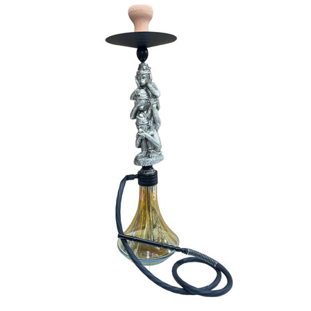 C-Breeze Hookah Triple Monkey - 26" In Size - 1 Hose - Assorted 