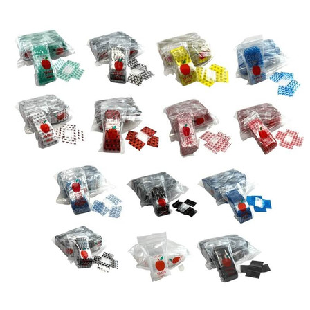 Apple Baggies 15125 Ziplock 2.5mil Plastic Bags - 1.5" X 1.25" - 100 Bags Per Pack