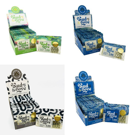 Bud Love Herbal Mixer With Cannabinoids - 1.5 Grams Per Pack Bud Love Herbal Mixer With Cannabinoids - 1.5 Grams Per Pack