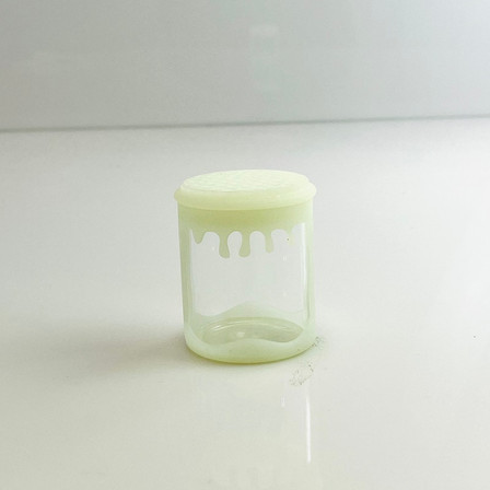 Silicone Flower Jar - Glow In The Dark - 100ml - Price Per Piece - Assorted Silicone Flower Jar - Glow In The Dark - 100ml - Price Per Piece - Assorted
