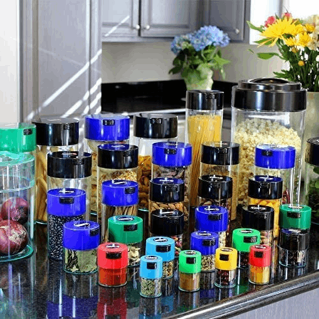 Tightpac - 4 Pack 3oz, 6oz, 12oz, 24oz