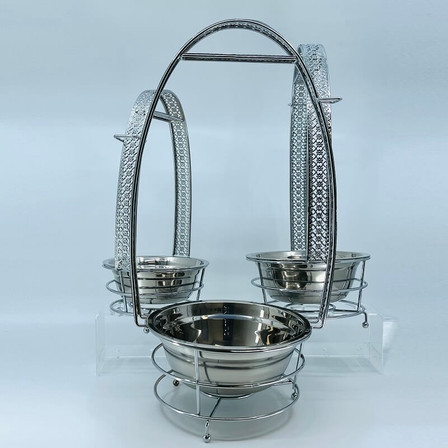 Charcoal Basket 3 Pieces Per Set Charcoal Basket 3 Pieces Per Set