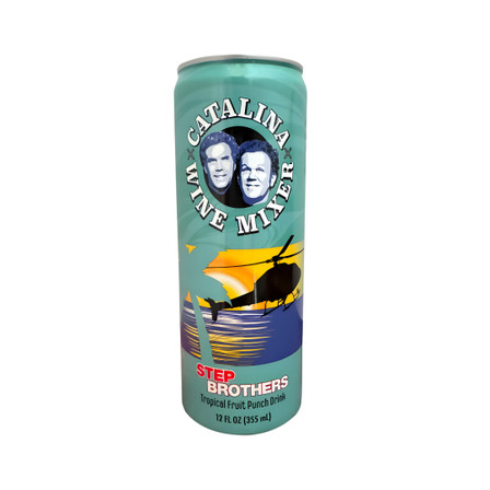 EXOTIC DRINK STEP BROTHERS CATALINA WINE MIXER 12oz. CAN TROPICAL FRUIT PUNCH