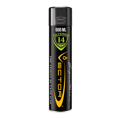 Vector Butane F14 - 600ml Mega Jumbo X600 - 12 Can Per Box Vector Butane F14 - 600ml Mega Jumbo X600 - 12 Can Per Box