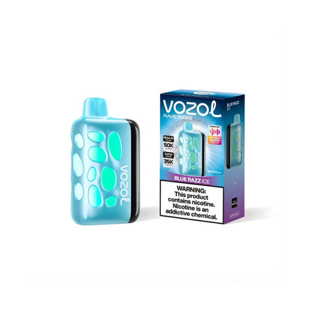 VOZOL RAVE 50K 5CT High-Capacity Disposable Vape Pack