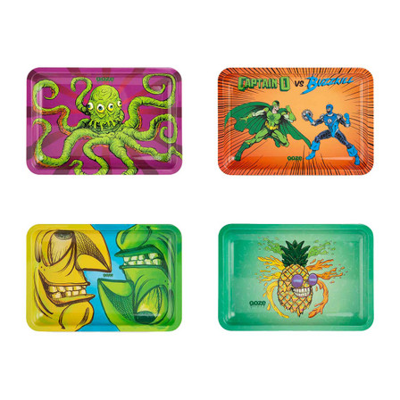 Ooze - Rolling Tray Metal - 4.5 Inches X 7 Inches - Small Ooze - Rolling Tray Metal - 4.5 Inches X 7 Inches - Small