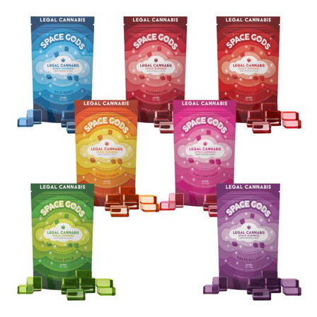 Space Gods - Delta 9 - CBD Space Gummies - 300mg - 10 Counts Per Pack Space Gods - Delta 9 - CBD Space Gummies - 300mg - 10 Counts Per Pack