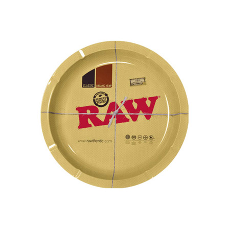RAW Round Metal Rolling Tray