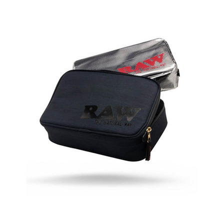 Raw Black Tonal Smell Proof Bag - Medium Full Ounce Raw Black Tonal Smell Proof Bag - Medium Full Ounce