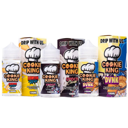 Cookie King E-Liquid By Drip More 100ml Cookie King E-Liquid By Drip More 100ml
