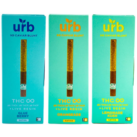 Urb Infinity - Live Resin Delta 8+Delta 9+Thc-H/P - 3 grams - Caviar Blunt Urb Infinity - Live Resin Delta 8+Delta 9+Thc-H/P - 3 grams - Caviar Blunt