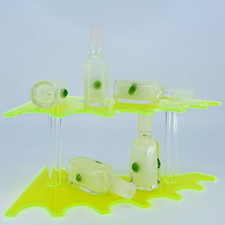 Bowl Square 14mm Glow in the Dark - 5 Bowls Per Pack