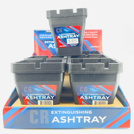 Cr Butt Bucket Ash Tray - Large - 6 Count Per Display Cr Butt Bucket Ash Tray - Large - 6 Count Per Display