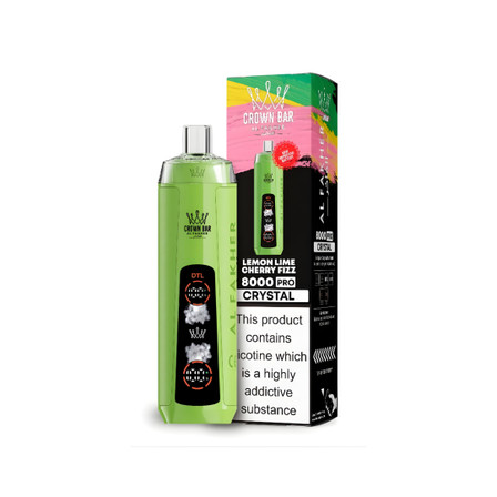 AL FAKHER CROWN BAR CRYSTAL 8000 Puffs DISPOSABLE 5%