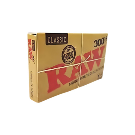 RAW Natural Papers 1 1/4 300 Sheets Bloc 20 Packs Box