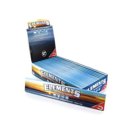 Elements Ultra Thin Rice Papers Foot Long Rolling Papers – 22 Pack Box