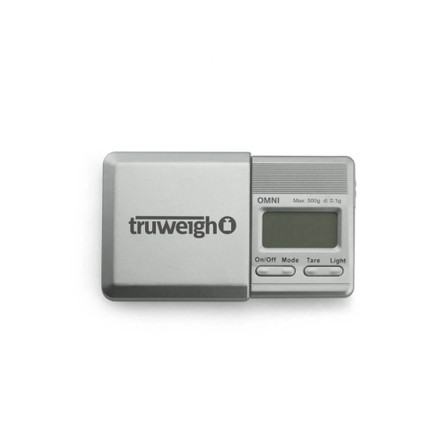 Truweigh Omni Mini Digital Scale 500g x 0.1g Silver