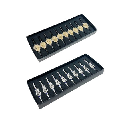 Fancy Handpipe or Chillum Metal - 10 Pieces Per Display