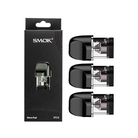 Smok Novo Replacement Pods 1.5 Ohm - 3 Counts Per Pack Smok Novo Replacement Pods 1.5 Ohm - 3 Counts Per Pack
