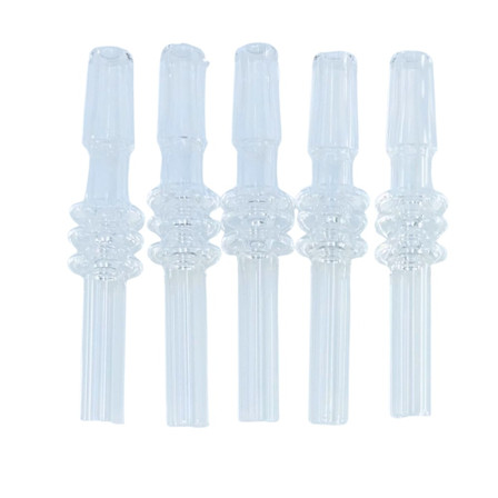 Nectar Collector Straw Quartz Tip 2.5" Inch - 10mm Male Nectar Collector Straw Quartz Tip 2.5" Inch - 10mm Male
