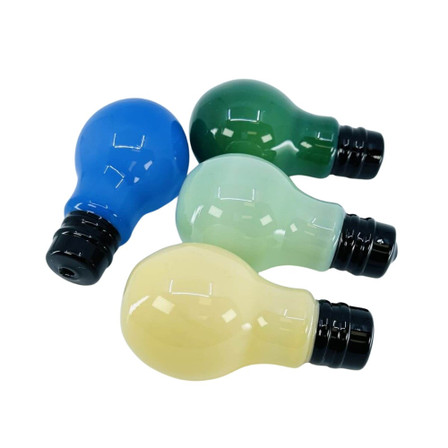 Handpipe 4" Inch - Light-bulb - Assorted Handpipe 4" Inch - Light-bulb - Assorted
